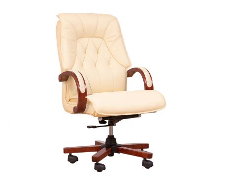 Ledersessel MAKLER Beige