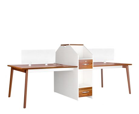 Schreibtisch für 4 Personen EVOLUTIO B305-4