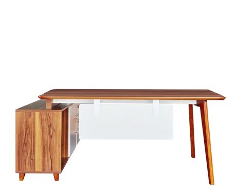 Schreibtisch mit Sideboard EVOLUTIO A609 140 cm