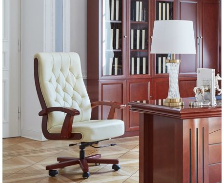Ledersessel CONSUL Beige