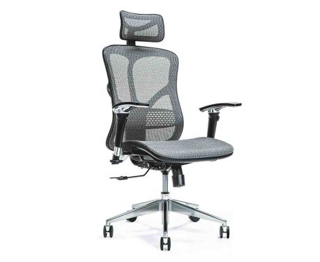 Ergonomischer Bürosessel ERGO 500 Grau