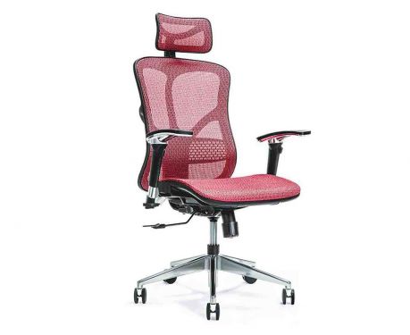 Ergonomischer Bürosessel ERGO 500 Rot