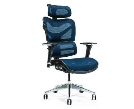 Ergonomischer Bürosessel ERGO 600 Blau