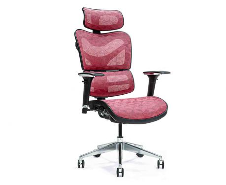 Ergonomischer Bürosessel ERGO 600 Rot