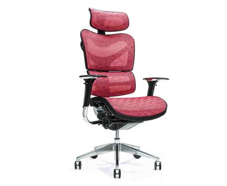 Ergonomischer Bürosessel ERGO 700 Rot