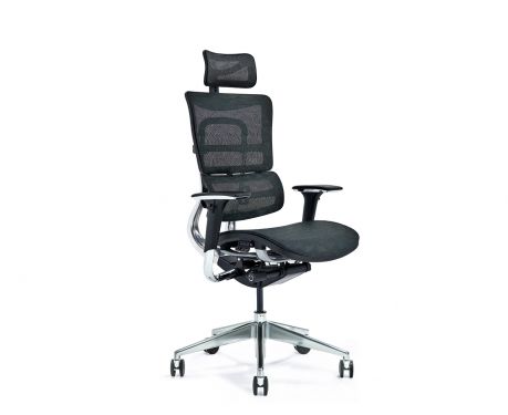 Ergonomischer Bürosessel ERGO 800-M Schwarz