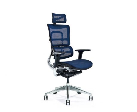 Ergonomischer Bürosessel ERGO 800-M Dunkelblau