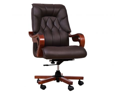 Ledersessel MAKLER Braun