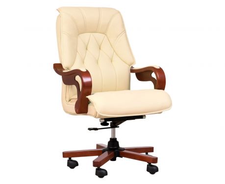 Ledersessel MAKLER Beige