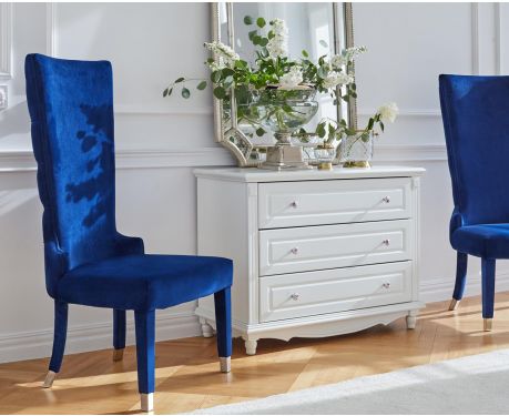 Stuhl BLUE VELVET III