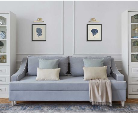 Blaues Schlafsofa NOTTING HILL