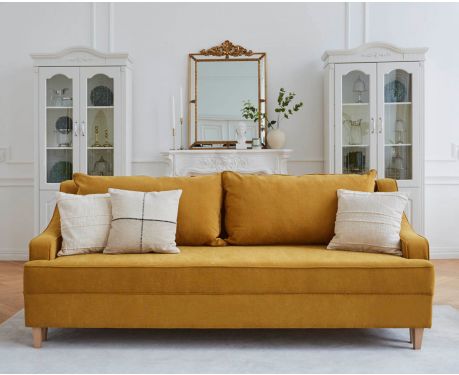 Schlafsofa NOTTING HILL MO Senffarbe