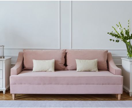 Puderrosa Schlafsofa NOTTING HILL