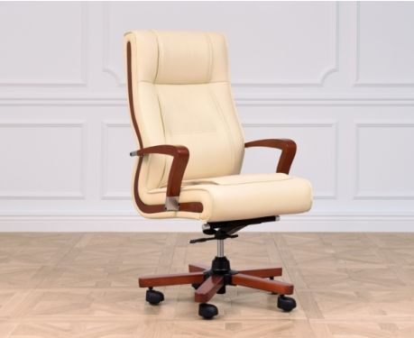 Ledersessel AMBASSADOR Beige