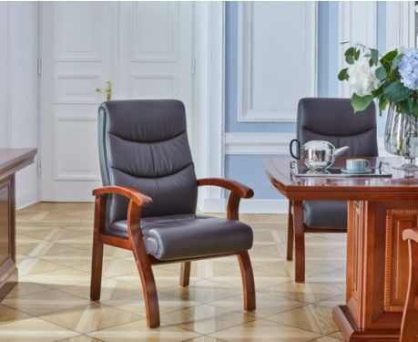 Lederstuhl COMFORTE Braun