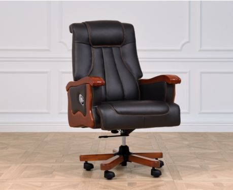 Ledersessel PRESTIGE Schwarz