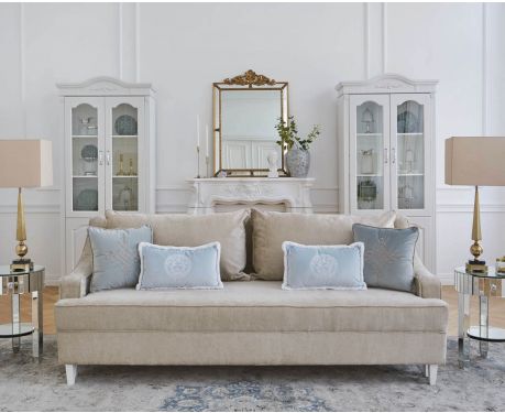 Schlafsofa NOTTING HILL LO Champagnefarbe