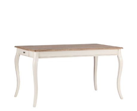 Tisch LEGER Nuss / Ecru