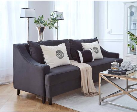 Graphit Schlafsofa NOTTING HILL