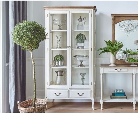 Vitrine PREVOST Nuss / Ecru